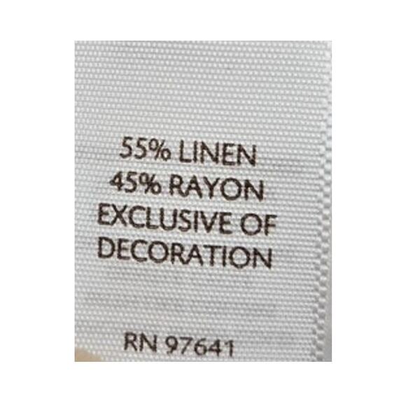 J. Jill White Linen Embroidery Peasant Boho Tunic Top Coastal White Coral Medium - Picture 7 of 7